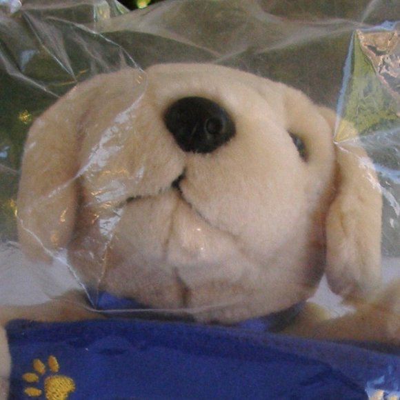 🎉HOST PICK🎉 Plush Dog Lab Retriever Picture Frame Cottonelle Limited Ed. NIP - Picture 3 of 6